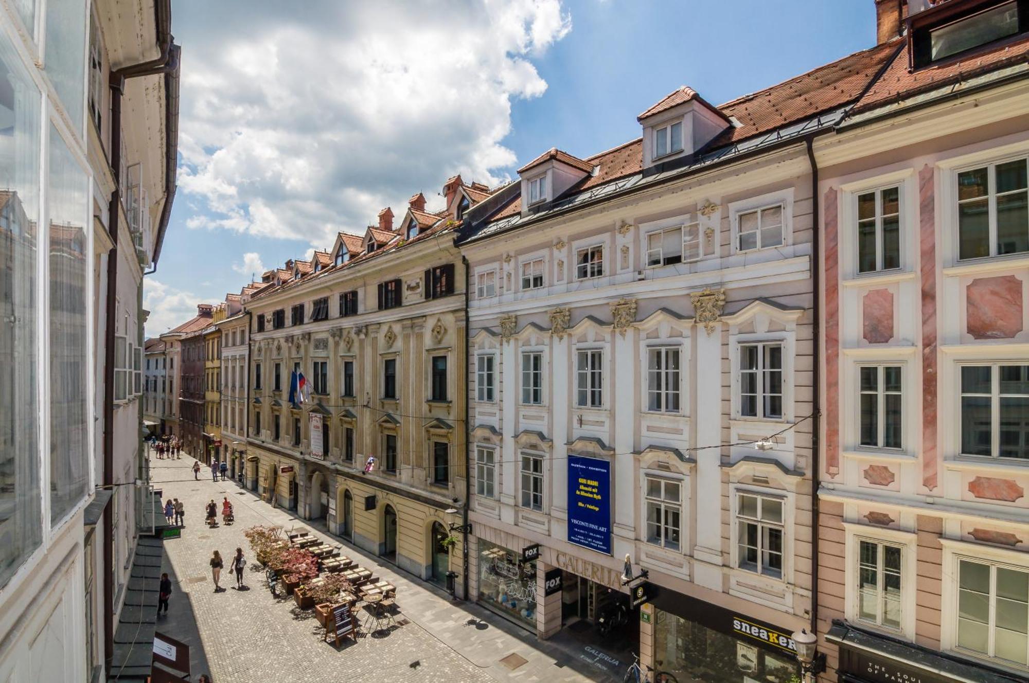 Elegant Central Apartment Ljubljana Ngoại thất bức ảnh
