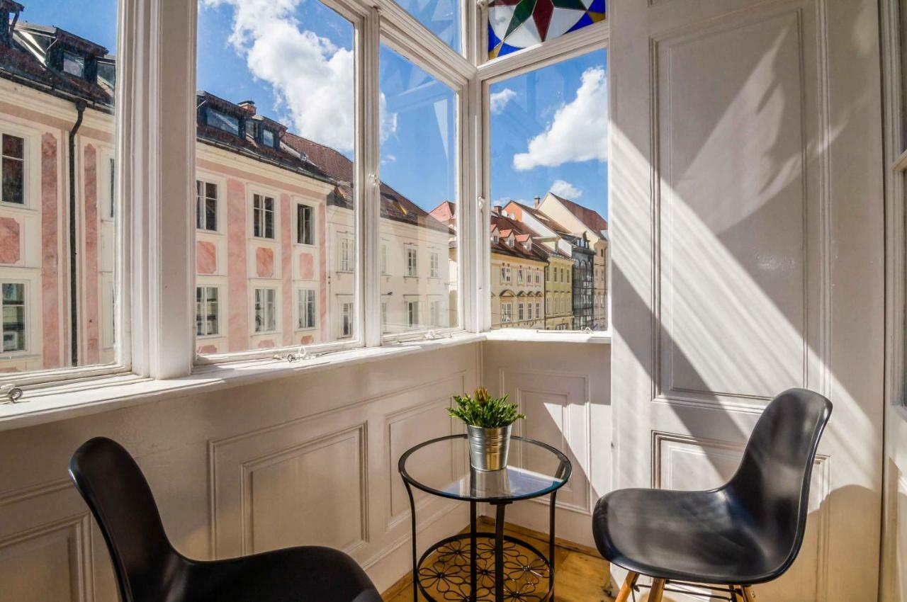 Elegant Central Apartment Ljubljana Ngoại thất bức ảnh